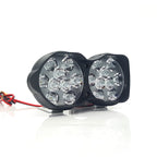 2 PCS L15 8-85V / 15W / 5000K / 1200LM Motorcycle / Car IPX4 Waterproof External LED Glare Spotlight Working Lamp, L15