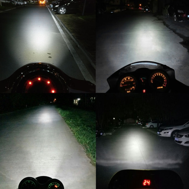 2 PCS L15 8-85V / 15W / 5000K / 1200LM Motorcycle / Car IPX4 Waterproof External LED Glare Spotlight Working Lamp, L15
