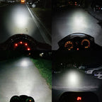 2 PCS L15 8-85V / 15W / 5000K / 1200LM Motorcycle / Car IPX4 Waterproof External LED Glare Spotlight Working Lamp, L15