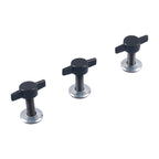 A6114 6 PCS Car Hard Top Fast Removal Screws Fastener Kit for Jeep Wrangler Sport 2007-2018, A6114