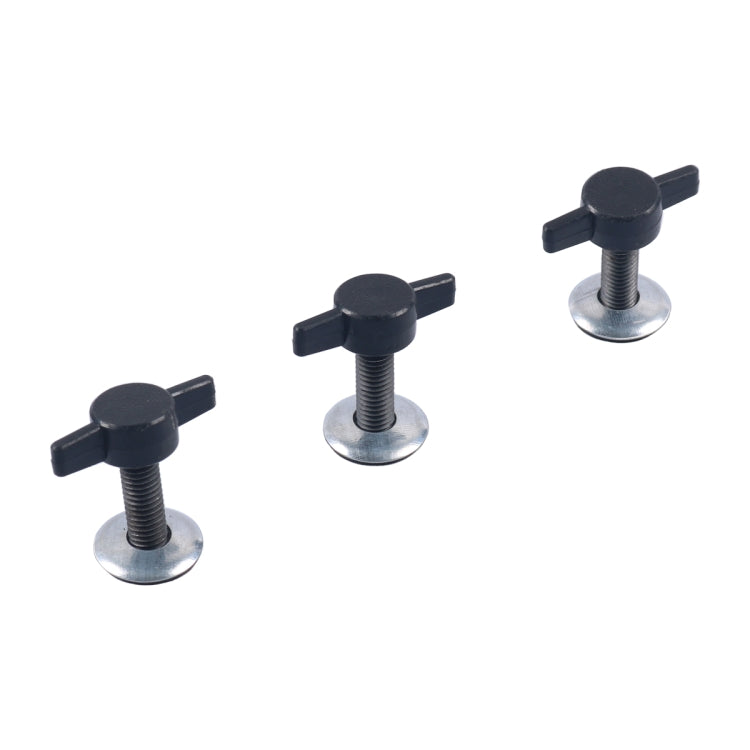 A6114 6 PCS Car Hard Top Fast Removal Screws Fastener Kit for Jeep Wrangler Sport 2007-2018, A6114