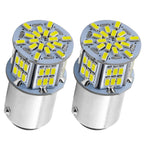 1 Pair E0052 9-14V 1156-54SMD-2835 6000K 1080LM White Light Car Decoding Turn Signal Reversing Light, E0052