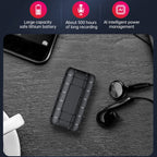 B800LI Clip-on HD Noise Reduction Recording Pen, Support TF Card & One-key Recording & OTG, 8GB, 16GB, 32GB, 64GB, 128GB