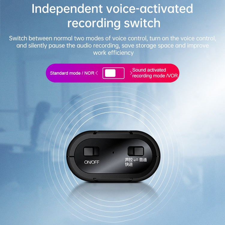 B800LI Clip-on HD Noise Reduction Recording Pen, Support TF Card & One-key Recording & OTG, 8GB, 16GB, 32GB, 64GB, 128GB