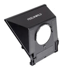 FEELWORLD TP2A NEW Portable Teleprompter with Remote Control & Lens Adapter Ring For Below 8 inches Mobile Phone / Tablet / SLR Camera, TP2A NEW