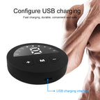 Q88Q USB Charging Abdominal Muscle Sticker Abdominal Muscle Trainer with LED Digital Display, Single Abdominal Muscle Sticker, Single Arm Muscle Sticker, Muscle Sticker & Left and Right Arm Sticker