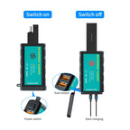 WUPP ZH-1422C1 Motorcycle Square Dual USB Fast Charging Charger with Switch + Integrated SAE Socket, ZH-1422C1