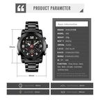 SKMEI 1642 Three-time Display Luminous Electronic Watch, Support Alarm Clock