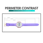 SKMEI 1720 Round Dial LED Digital Display Luminous Silicone Strap Electronic Watch