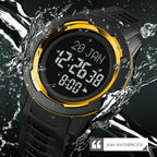 SKMEI 1729 Qibla Calendar Timing Multifunctional LED Digital Display Luminous Electronic Watch