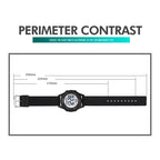 SKMEI 1758 Multifunctional LED Digital Display Luminous Silicone Strap Electronic Watch