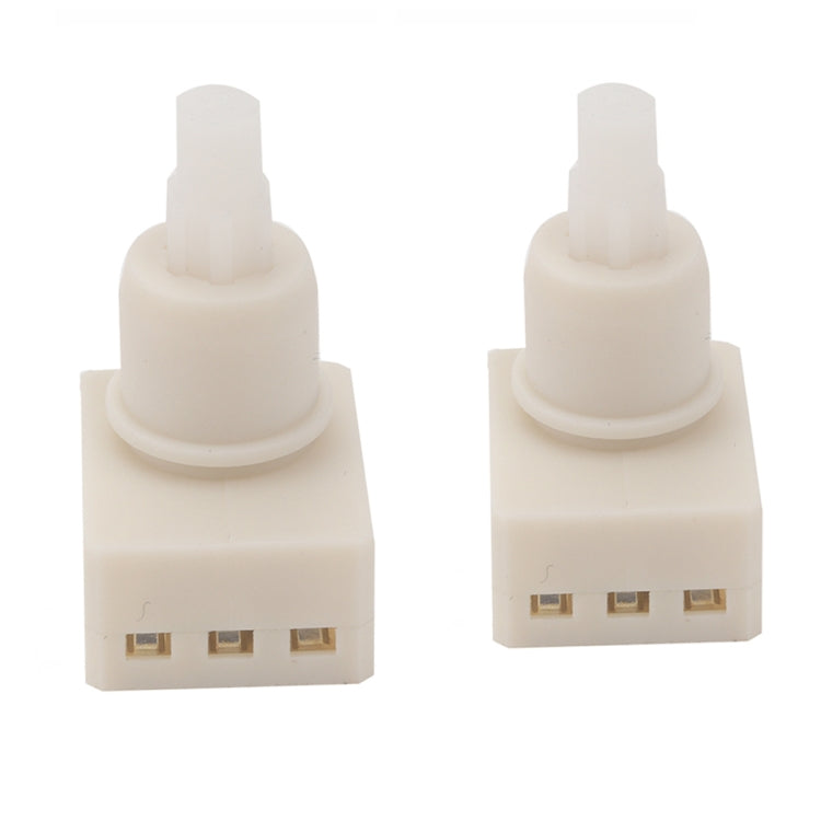 A5742 1 Pair Car Interior Ceiling Lights Switch 34404-SDA-A21 for Honda, White, Grey