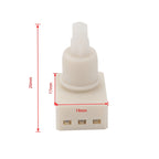 A5742 1 Pair Car Interior Ceiling Lights Switch 34404-SDA-A21 for Honda, White, Grey