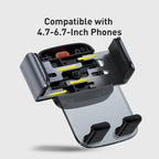 Baseus SUYK000101 Easy to Control Clamping Car Phone Holder Outlet Version, Outlet Version
