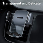 Baseus SUYK000101 Easy to Control Clamping Car Phone Holder Outlet Version, Outlet Version