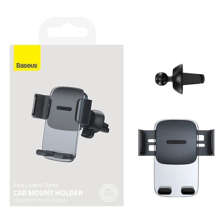 Baseus SUYK000101 Easy to Control Clamping Car Phone Holder Outlet Version, Outlet Version