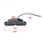 Trailer / RV / Truck 10-30V 4LED Triangle License Plate Light, A4067
