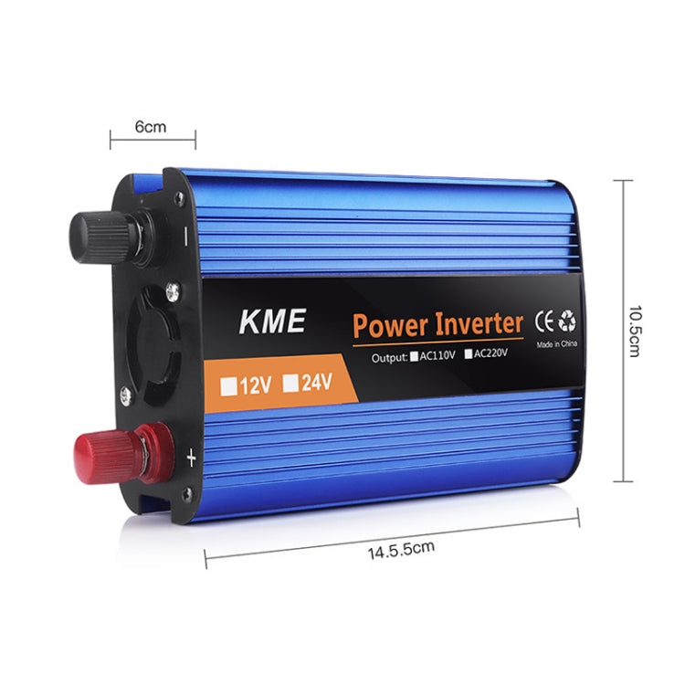 Carmaer 500W Car Smart Multi-function Digital Display Inverter Household Power Converter, 12V to 220V 500W, 24V to 220V 500W, 36V to 220V 500W, 48V to 220V 500W