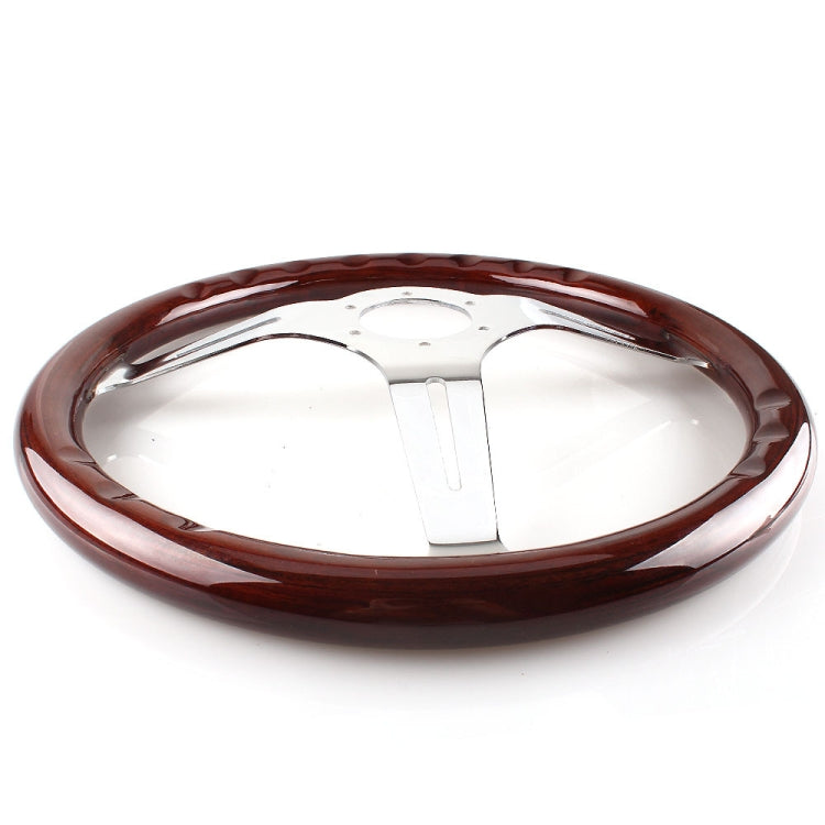 Car Modification 380mm Racing Sports Universal Perforated Steering Wheel, 380mm Steering Wheel