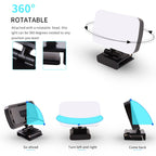 JSK-B1 USB Portable Ten-level Brightness Adjustable Live Conference Desktop LED Fill Light, Color Temperature: 3000-6500K
