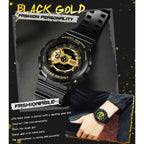 SANDA World Time Luminous Calendar Multifunctional Men Sports Quartz Watch