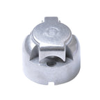 12V 7 Pin Round Plug Female Metal Trailer Adapter Connector Boat Carvan EU Plug, A0201