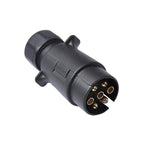 12V 7-pin Plastic Trailer Connector Socket + Plug EU, A0226