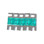 A0303 Blue 5 PCS Car Audio AFS Mini ANL 30A Fuse Nicked Plated, A0301 Green, A0302 Dark Orange, A0303 Blue, A0304 Transparent