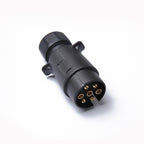 7 Pins 12N Electrics Converter Trailer Caravan Plug and Socket Adapter Connector, A0364