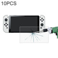 10 PCS 0.26mm 9H 2.5D Tempered Glass Film, For Nintendo Switch OLED (10 PCS)