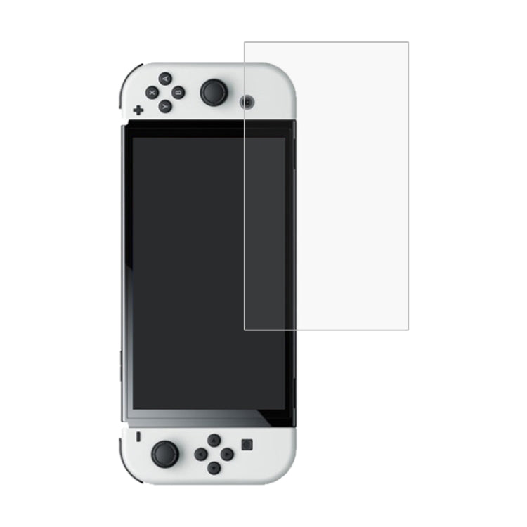 10 PCS 0.26mm 9H 2.5D Tempered Glass Film, For Nintendo Switch OLED (10 PCS)