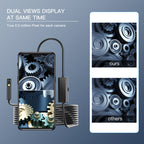 AN100 3 in 1 IP68 Waterproof USB-C / Type-C + Micro USB + USB Dual Cameras Industrial Didital Endoscope with 9 LEDs, Support Android System, Lens Diameter: 5.5mm, 1m Soft Cable, 2m Soft Cable, 3.5m Soft Cable, 5m Soft Cable, 10m Soft Cable, 1m Hard Cab...
