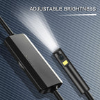 AN100 3 in 1 IP68 Waterproof USB-C / Type-C + Micro USB + USB Dual Cameras Industrial Didital Endoscope with 9 LEDs, Support Android System, Lens Diameter: 8mm, 1m Soft Cable, 2m Soft Cable, 3.5m Soft Cable, 5m Soft Cable, 10m Soft Cable, 1m Hard Cable...