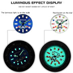 SANDA 6078 Fluorescent Calendar Dial Transparent Strap Quartz Watch for Women