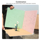 60 x 60cm Retro PVC Cement Texture Board Photography Backdrops Board