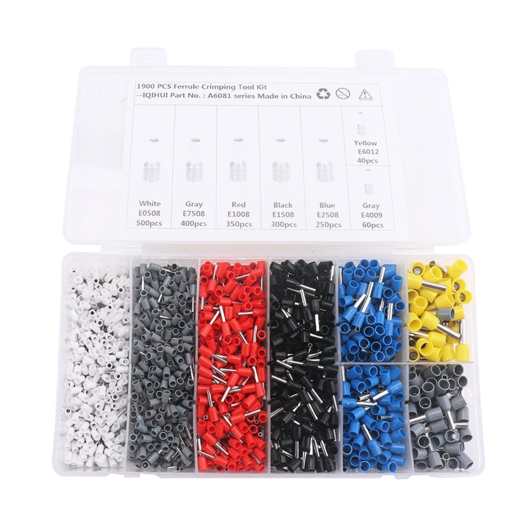1900 in 1 Needle-shaped Tubular Cold-pressed Terminal, A6081
