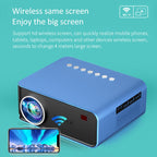 T4 Same Screen Version 1024x600 1200 Lumens Portable Home Theater LCD Projector, US Plug, EU Plus, UK Plus, AU Plug