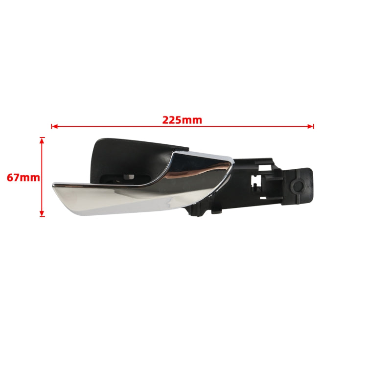 A6742 1 Pair Car Inside Door Handle 156092167/156092165 for Alfa Romeo Giulietta 2010-2019, A6742