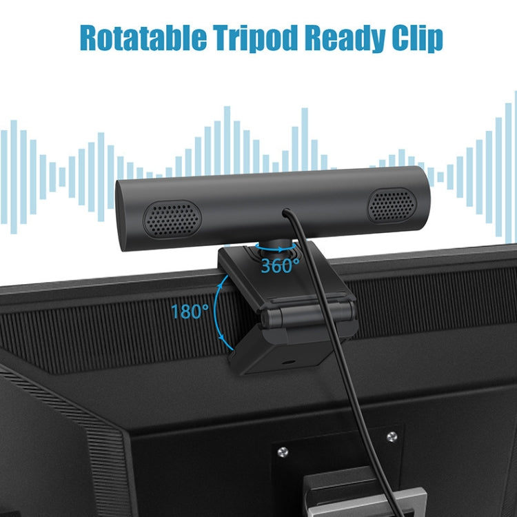 HY33 1080P HD USB Computer Webcam, With Speaker, without Speaker