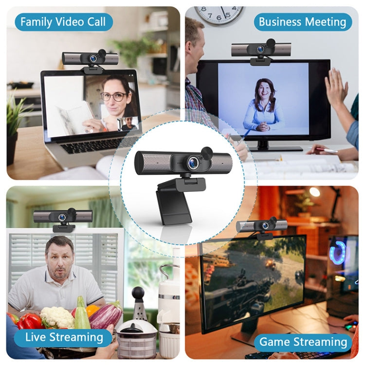 HY33 1080P HD USB Computer Webcam, With Speaker, without Speaker