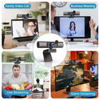 HY33 1080P HD USB Computer Webcam, With Speaker, without Speaker