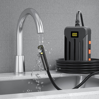 F300 8mm IP68 Watweproof HD Dual Cameras Digital Endoscope, 2m Hard Cable, 5m Hard Cable, 10m Hard Cable