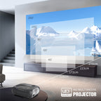 T7 1920x1080P 200 ANSI Portable Home Theater LED HD Digital Projector,, Basic Version,US Plug, Same Screen Version,US Plug