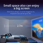 T7 1920x1080P 200 ANSI Portable Home Theater LED HD Digital Projector,, Basic Version,US Plug, Same Screen Version,US Plug