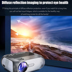 T7 1920x1080P 200 ANSI Portable Home Theater LED HD Digital Projector, Basic Version,, Basic Version, UK Plug, Basic Version, AU Plug