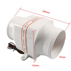 4 inch 12V 6-Blade Yacht Exhaust Fan, A6608-01