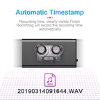 Q1 Intelligent HD Noise Reduction Voice Control Recorder, 8GB, 16GB, 32GB