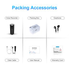 Q51 Intelligent HD Noise Reduction Remote Voice Control Recorder, 4GB, 8GB, 16GB, 32GB