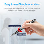 Q96 Intelligent HD Digital Noise Reduction Recording Pen, 4GB, 8GB, 16GB, 32GB, 64GB, 128GB