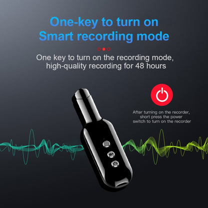 D3 AI Smart High-definition Noise Reduction Voice Recorder, 4GB, 8GB, 16GB, 32GB, 64GB, 128GB